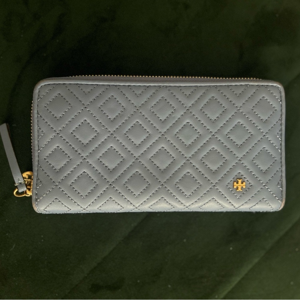 Tory Burch Blue Quilted Bag
